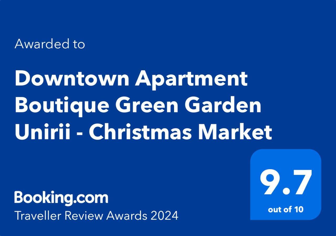 Downtown Apartment Boutique Green Garden Unirii Bucarest Exterior foto